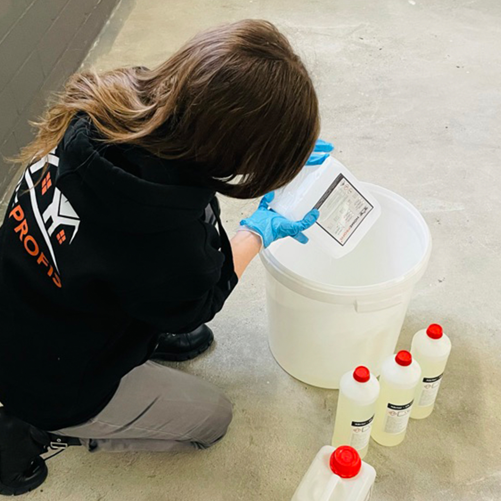 Komponenten entleeren